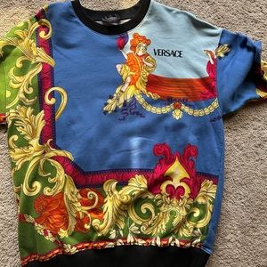 VERSACE MEN’S MITCHEL FIT SWEATSHIRT